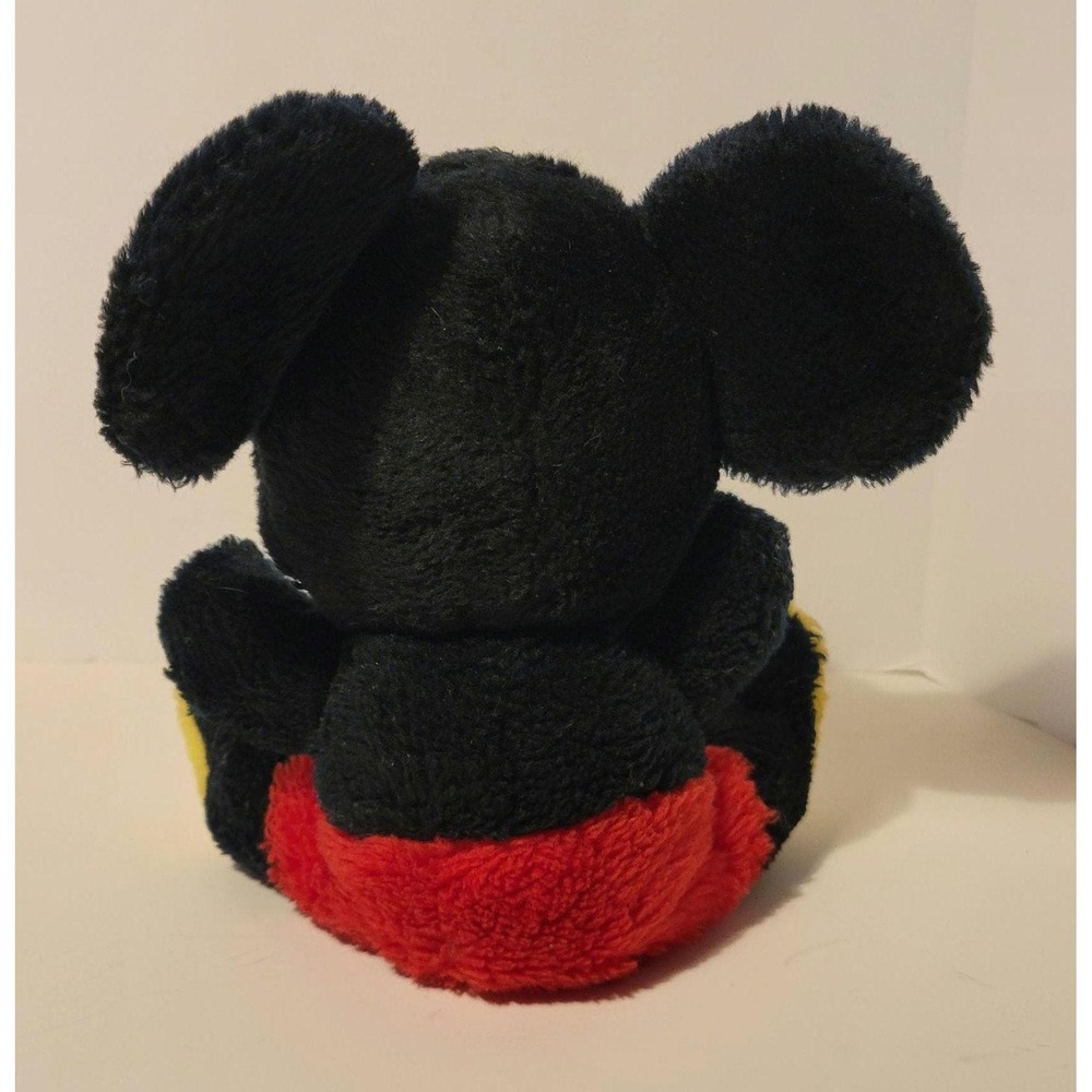 Vintage 80s Mickey Mouse 9" Disney Plush R Dakin Ground NutShell Stuffed Clean - Picture 2 of 7